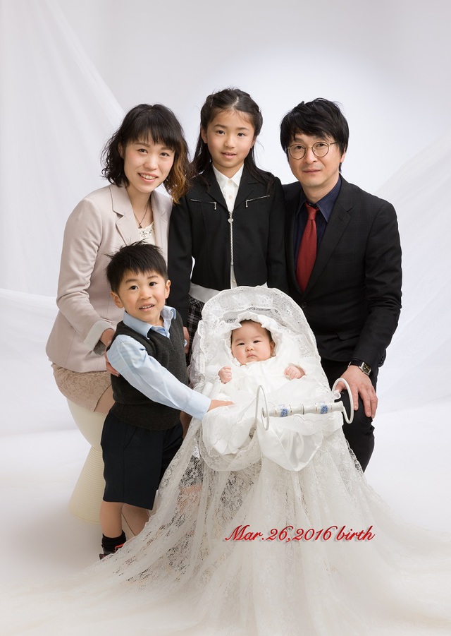 素敵な家族写真