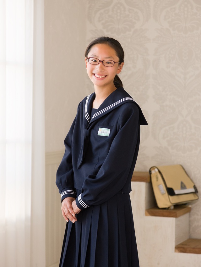 中学入学。節目の撮影