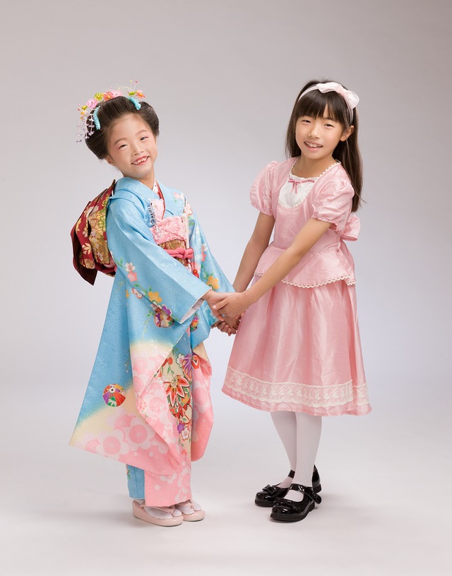 二女の七歳の七五三　
